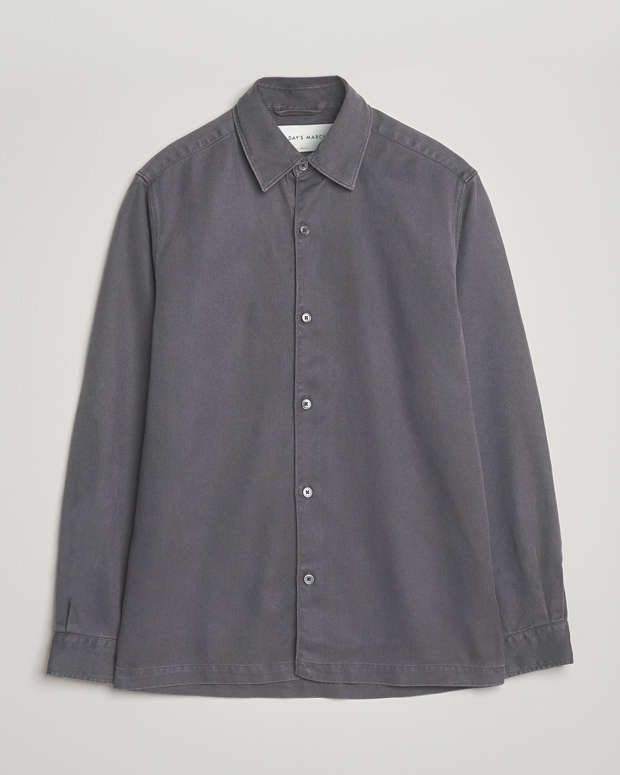Mies | Kauluspaidat | A Day's March | Clean Cut Lyocell Shirt Iron