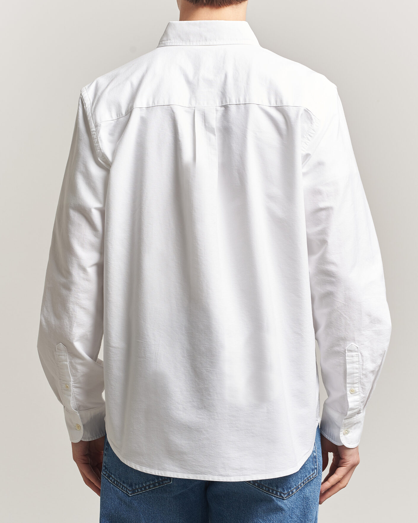 Mies | Kauluspaidat | A Day's March | Classic Oxford Shirt White