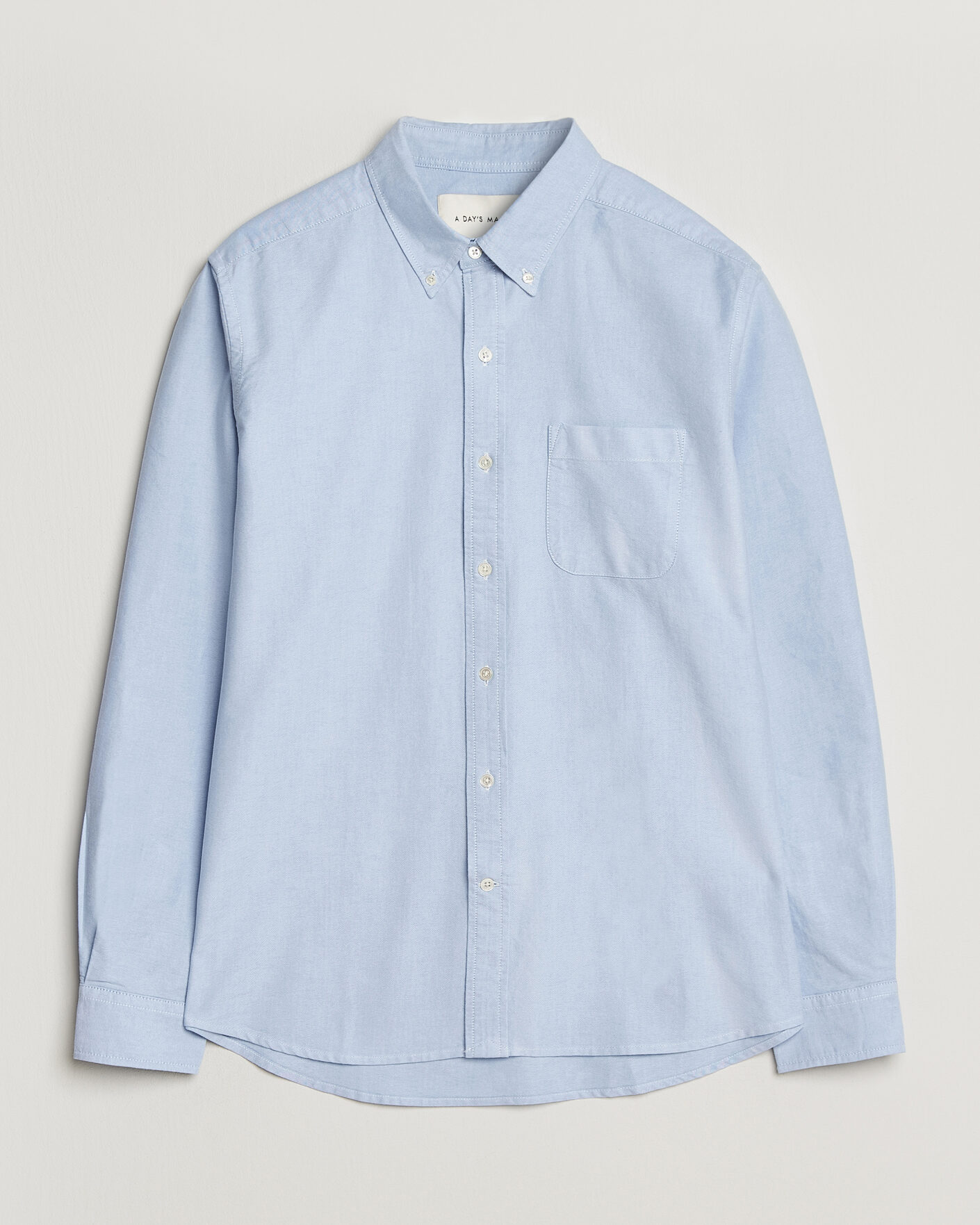 Mies | Kauluspaidat | A Day's March | Classic Oxford Shirt Light Blue