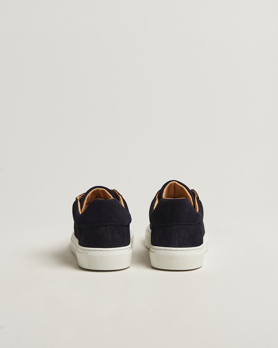 Mies | Tennarit | A Day's March | Suede Marching Sneaker Navy