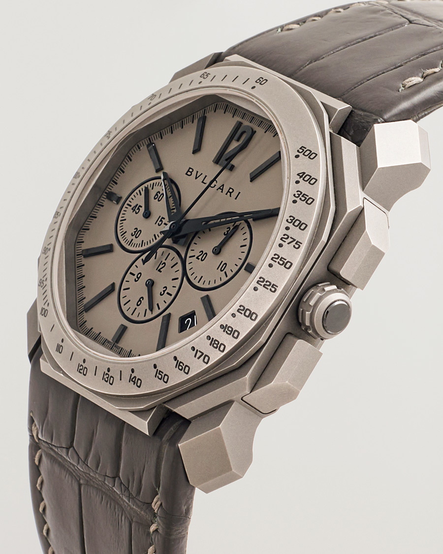 Mies | Bvlgari Pre-Owned Octo BGO41TCH | Bvlgari Pre-Owned | Octo BGO41TCH