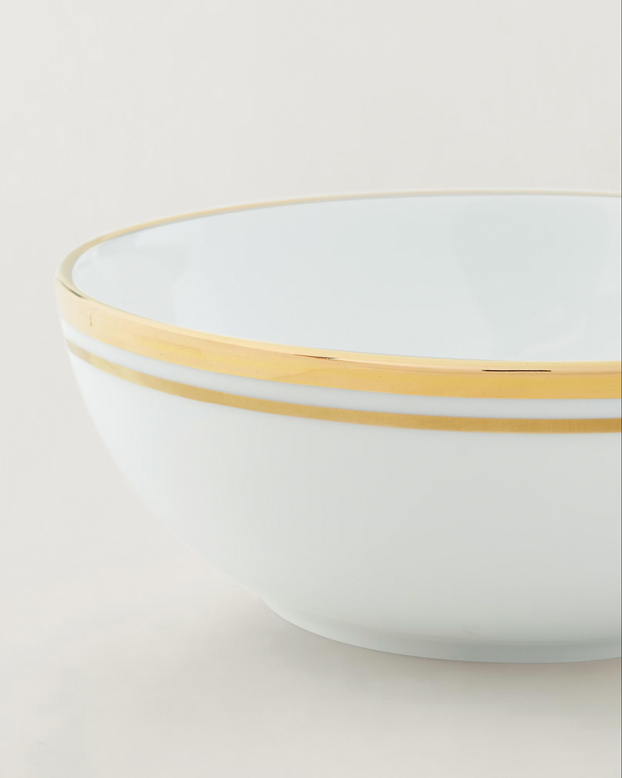 Mies | Kotiin | Ralph Lauren Home | Bowl and Plate Gift Set White/Gold
