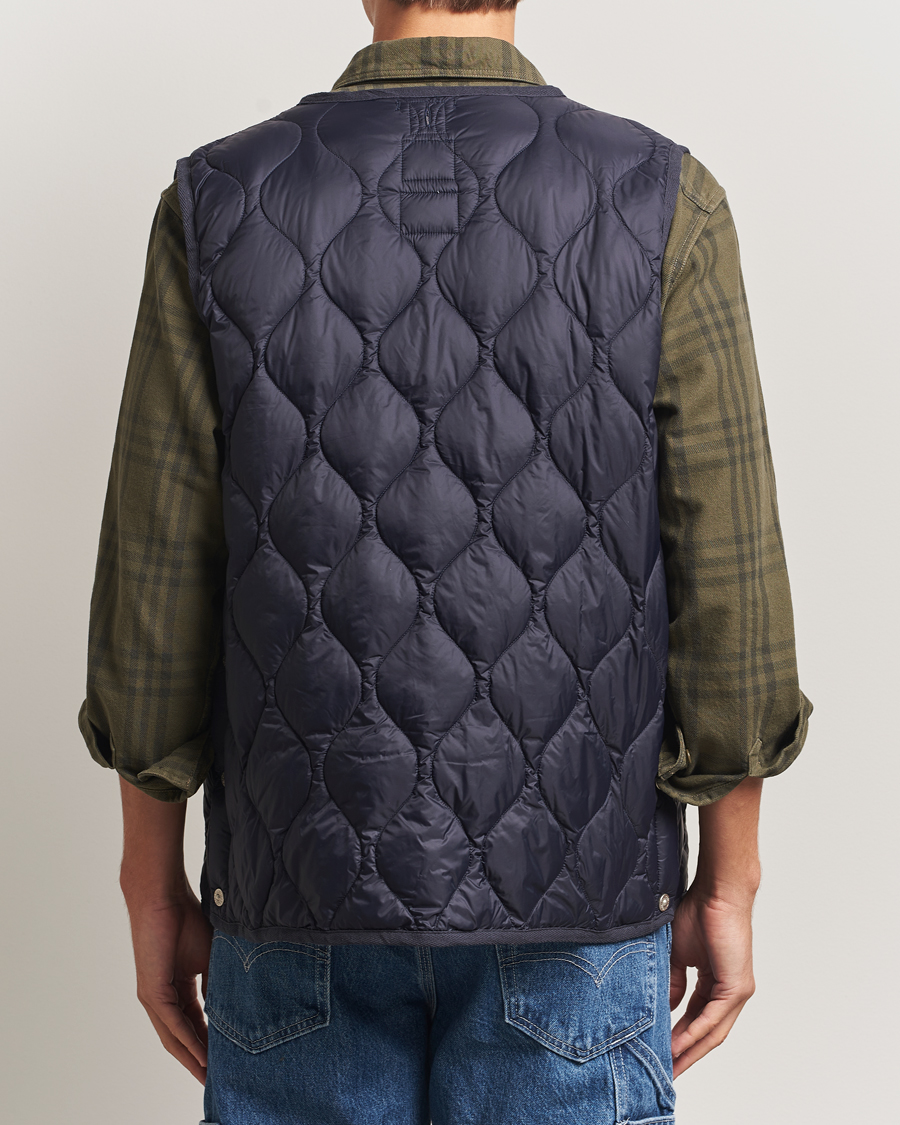 Mies | Ulkoliivit | TAION | Military Crew Neck Down Vest Navy