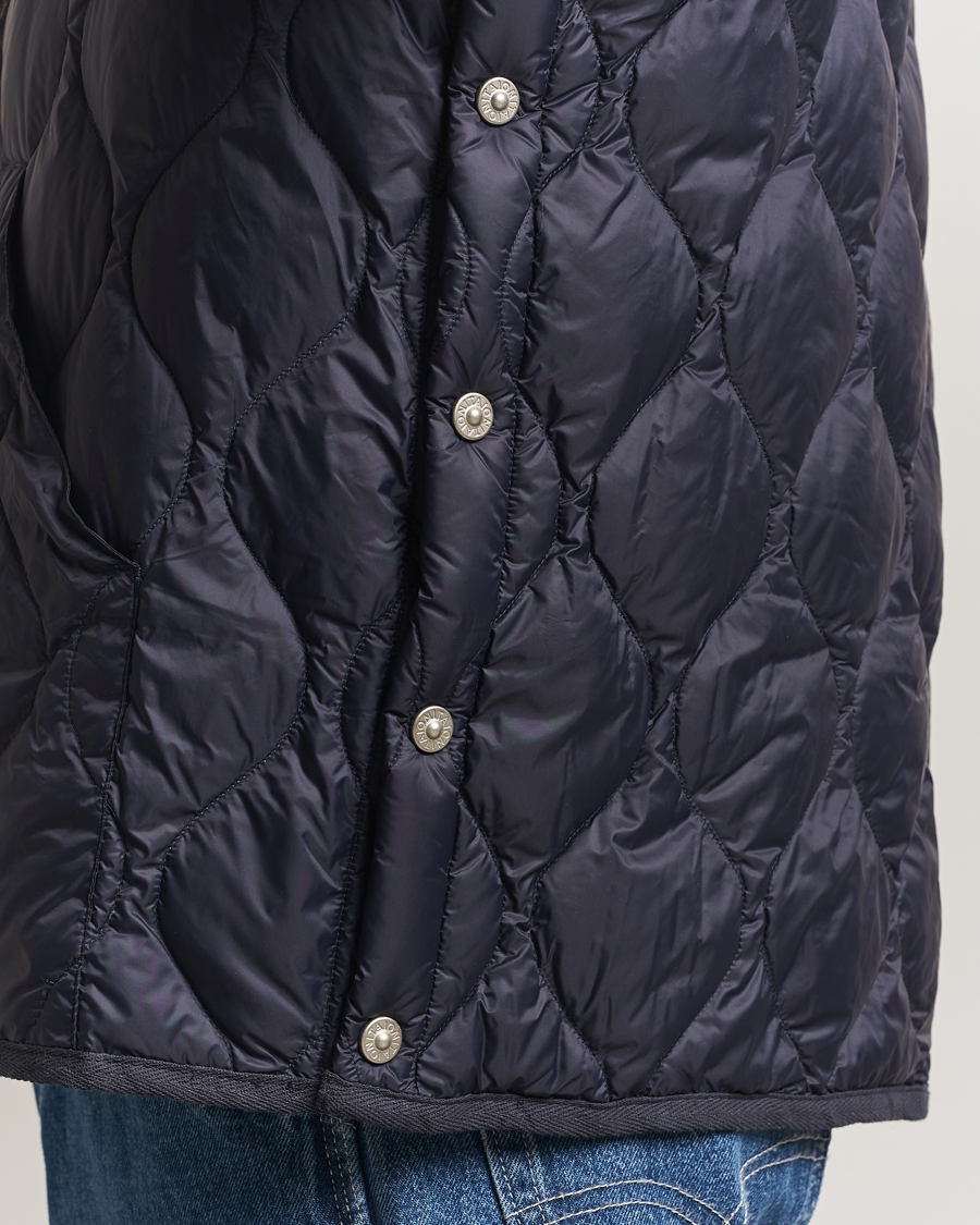 Mies | Ulkoliivit | TAION | Military Crew Neck Down Vest Navy