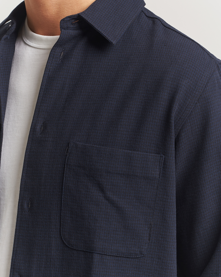 Mies | Kauluspaidat | Samsøe Samsøe | Damon Overshirt Salute Navy