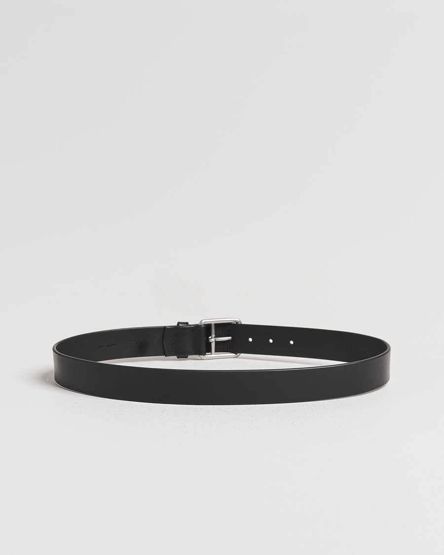 Mies | Vyöt | Polo Ralph Lauren | Signature Pony Leather Belt Black