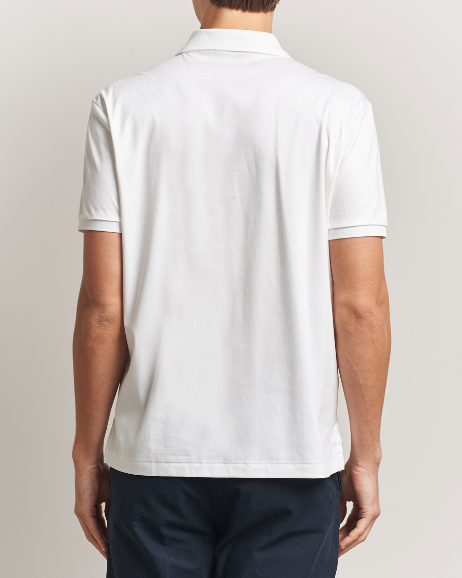 Mies | Pikeet | Polo Ralph Lauren | Custom Slim Fit Cotton Polo White