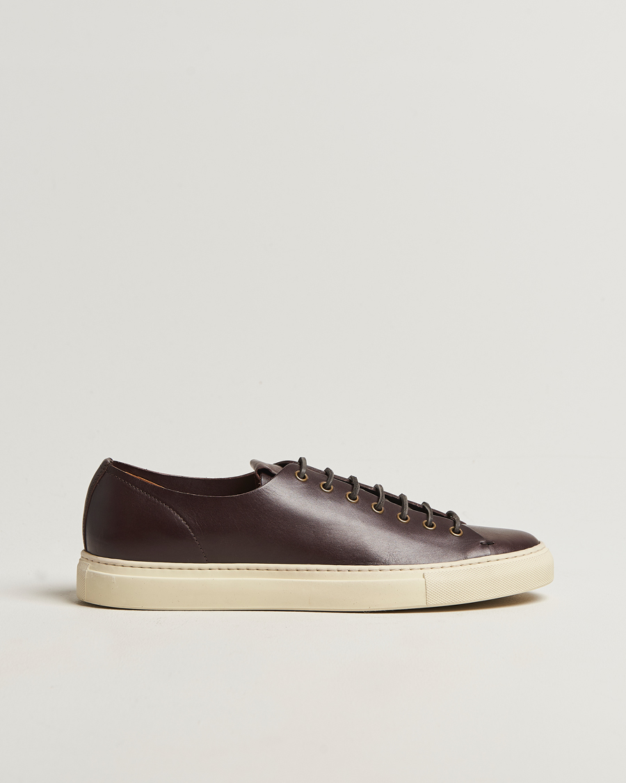 Mies | Tennarit | Buttero | Tanino Leather Sneaker Dark Brown