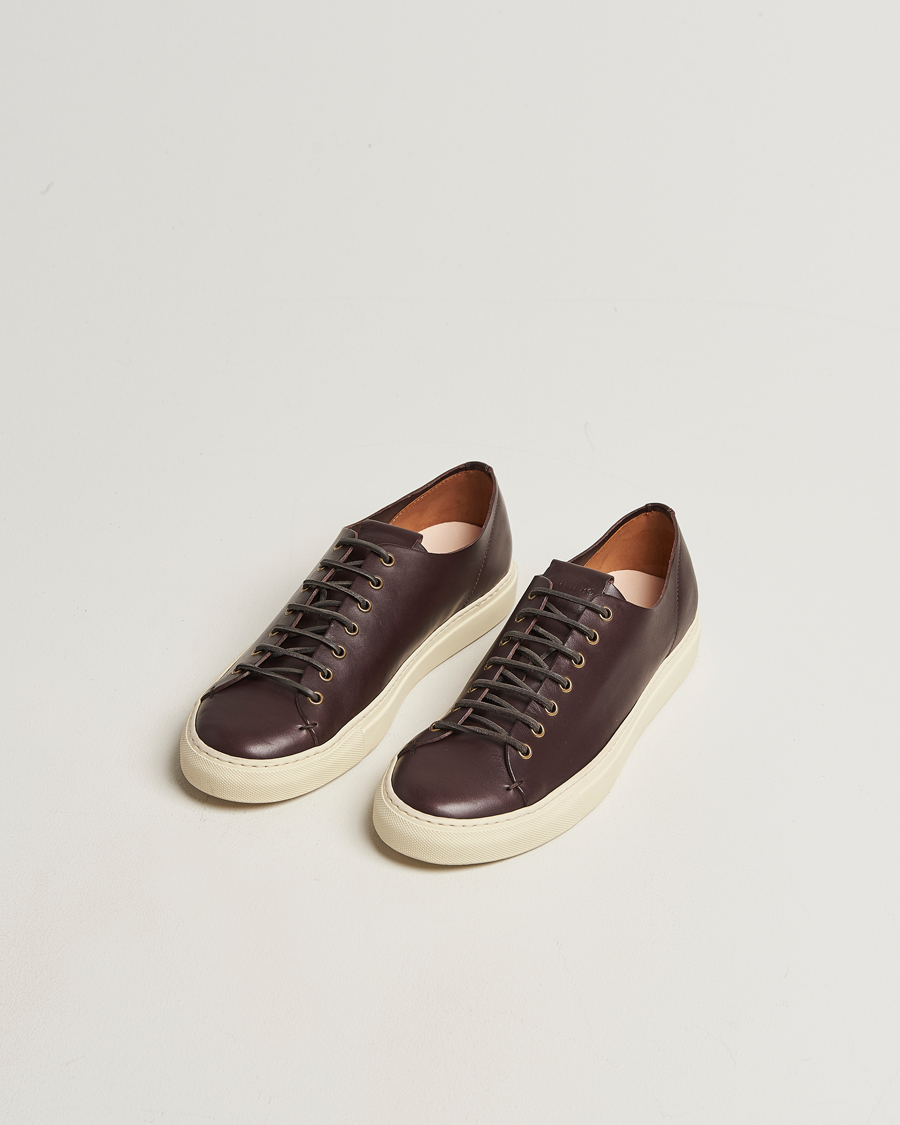 Mies | Tennarit | Buttero | Tanino Leather Sneaker Dark Brown