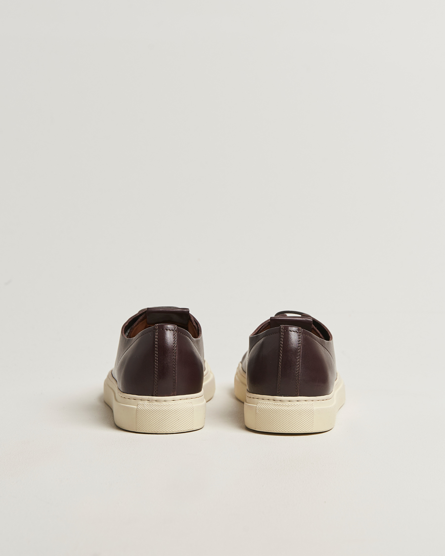 Mies | Tennarit | Buttero | Tanino Leather Sneaker Dark Brown
