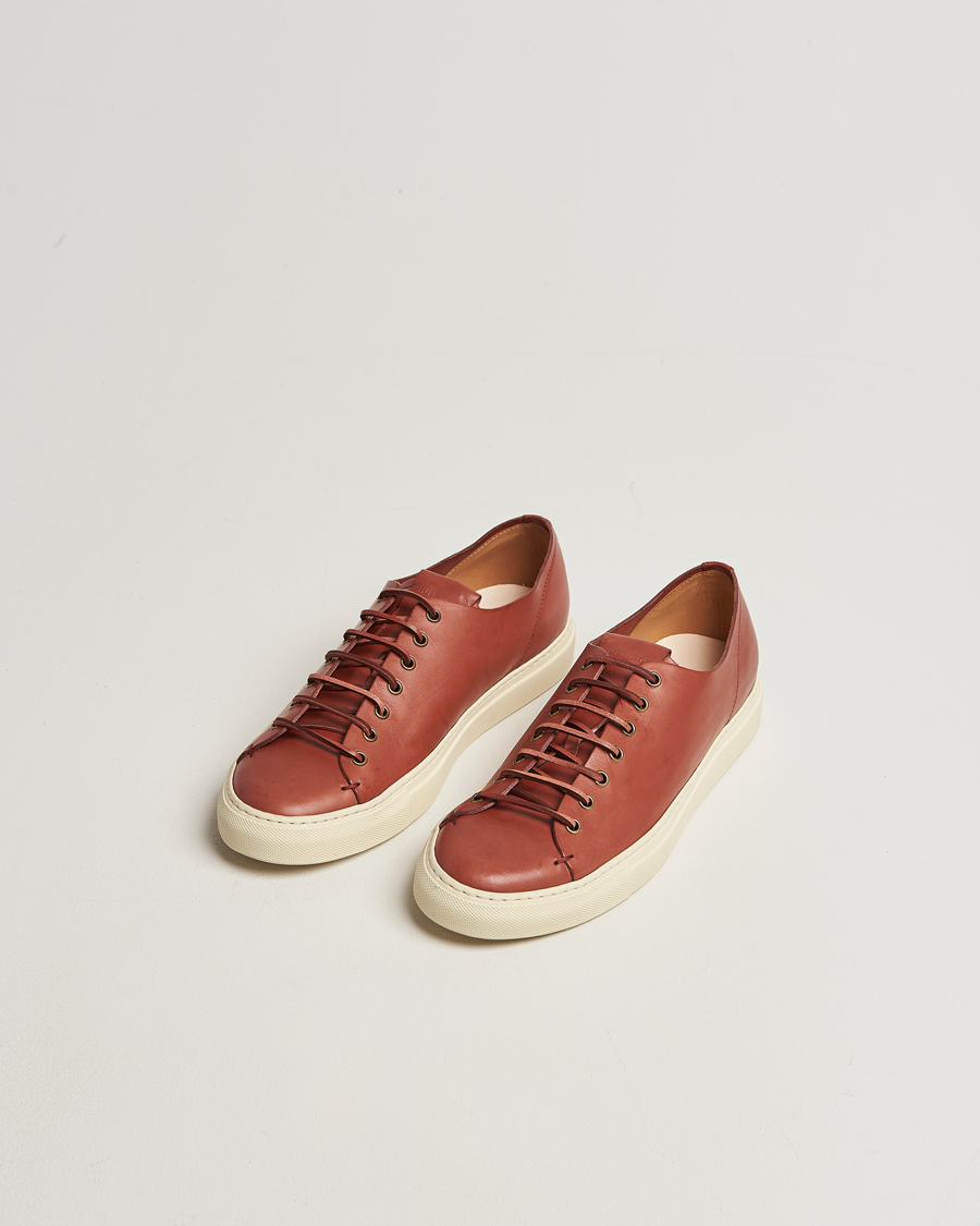 Mies | Tennarit | Buttero | Tanino Leather Sneaker Cognac