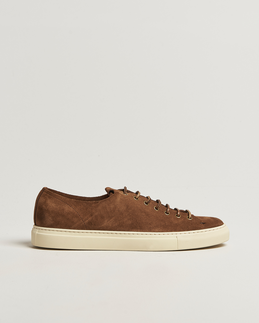Mies | Tennarit | Buttero | Tanino Suede Sneaker Brown