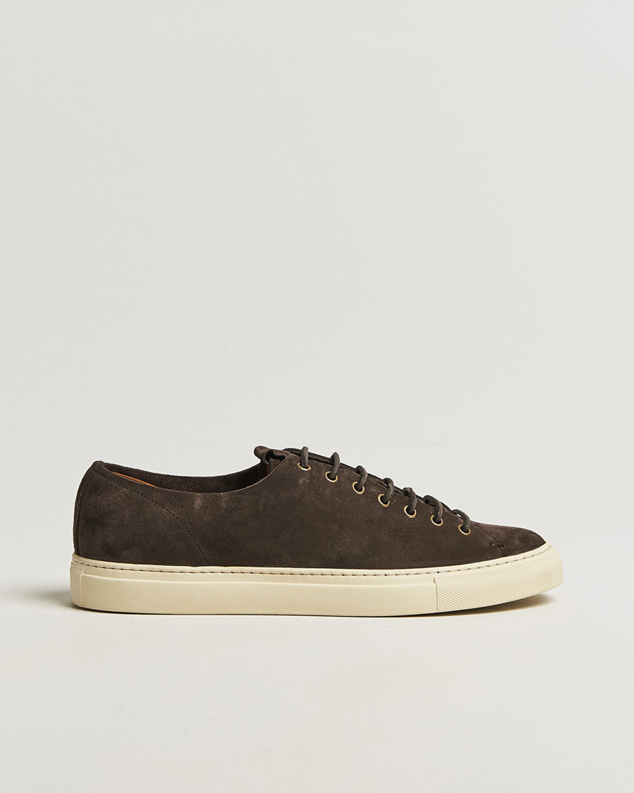 Mies | Tennarit | Buttero | Tanino Suede Sneaker Brown