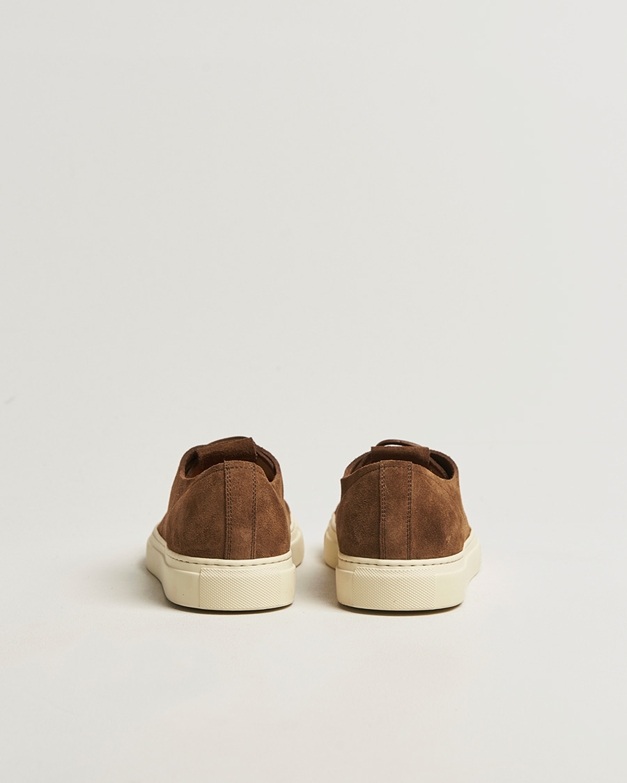 Mies | Tennarit | Buttero | Tanino Suede Sneaker Dark Brown