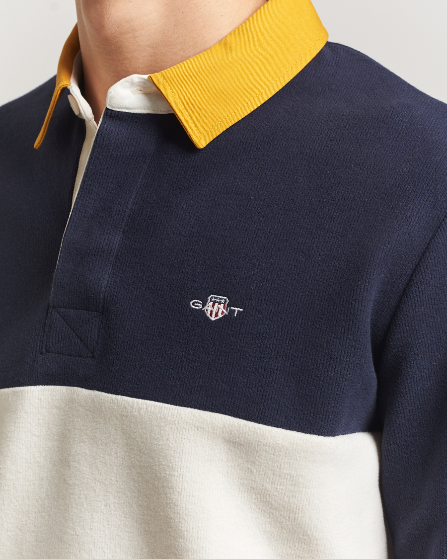 Mies | Puserot | GANT | Blocked Heavy Rugger Evening Blue Multi