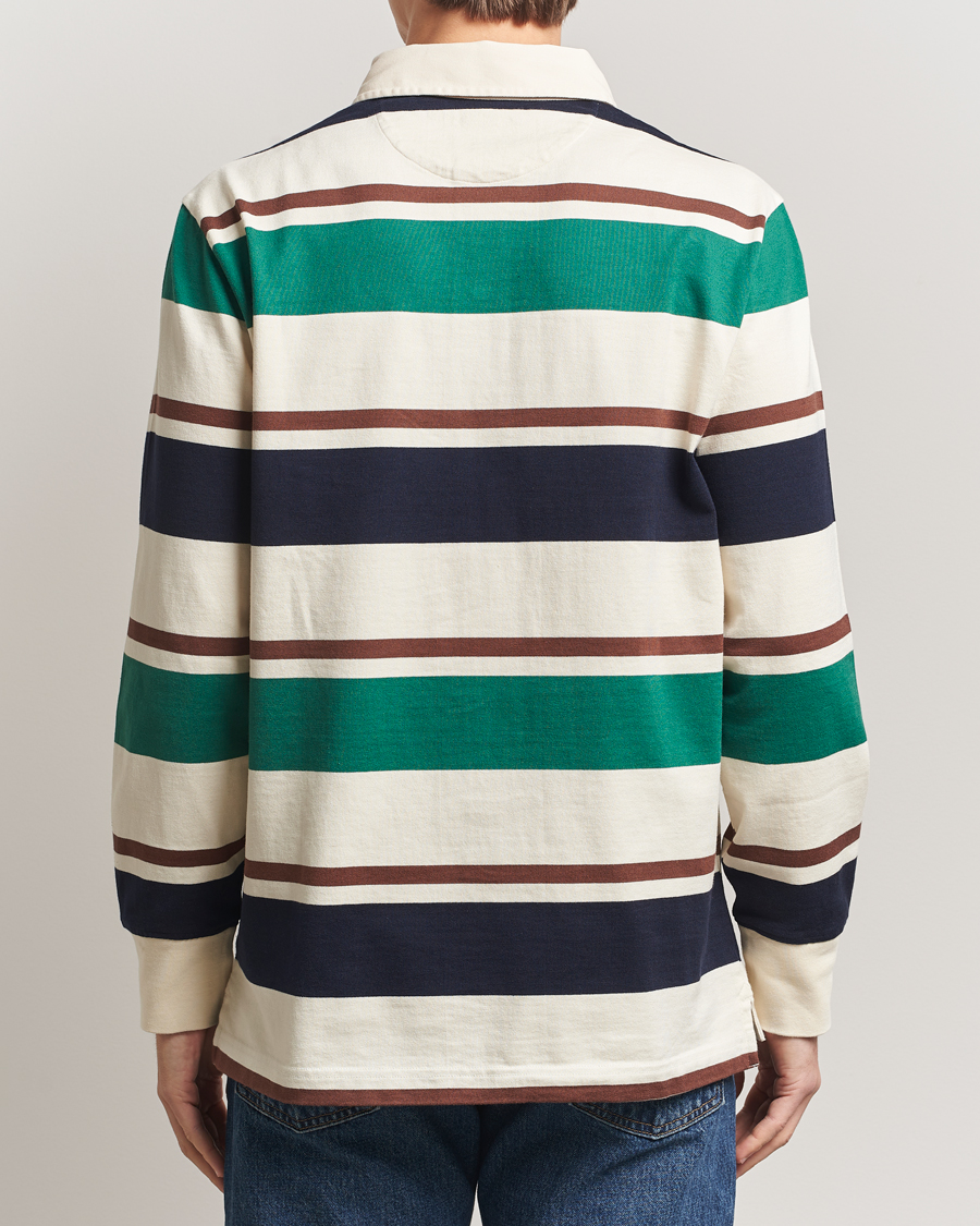 Mies | Puserot | GANT | Striped Heavy Rugger Cream Multi