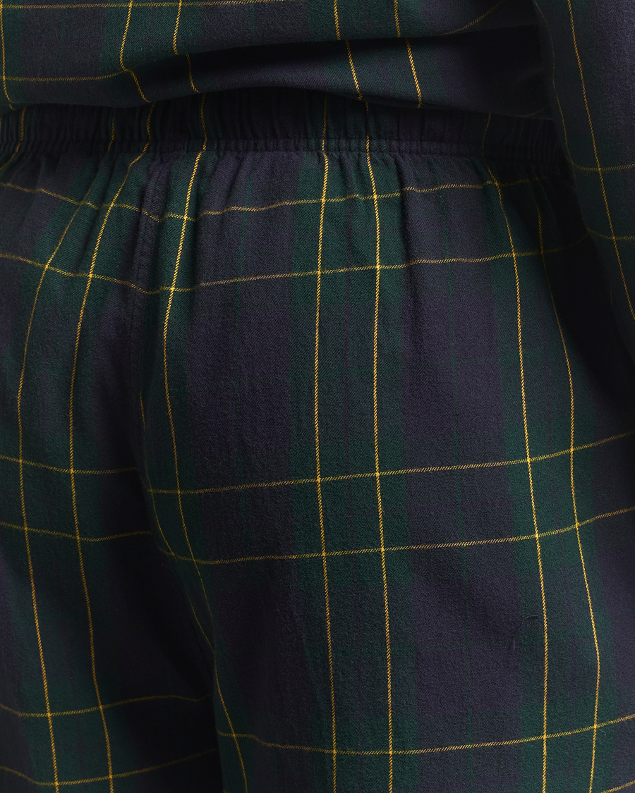 Mies | Yöpuvut ja kylpytakit | GANT | Flannel Checked Pyjama Set Forest Green