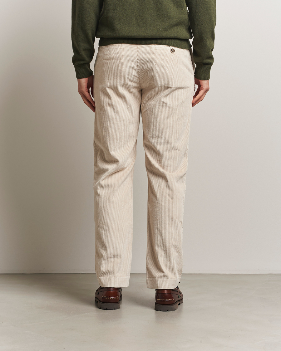 Mies | Housut | Gant | Straight Fit Corduroy Trousers Putty