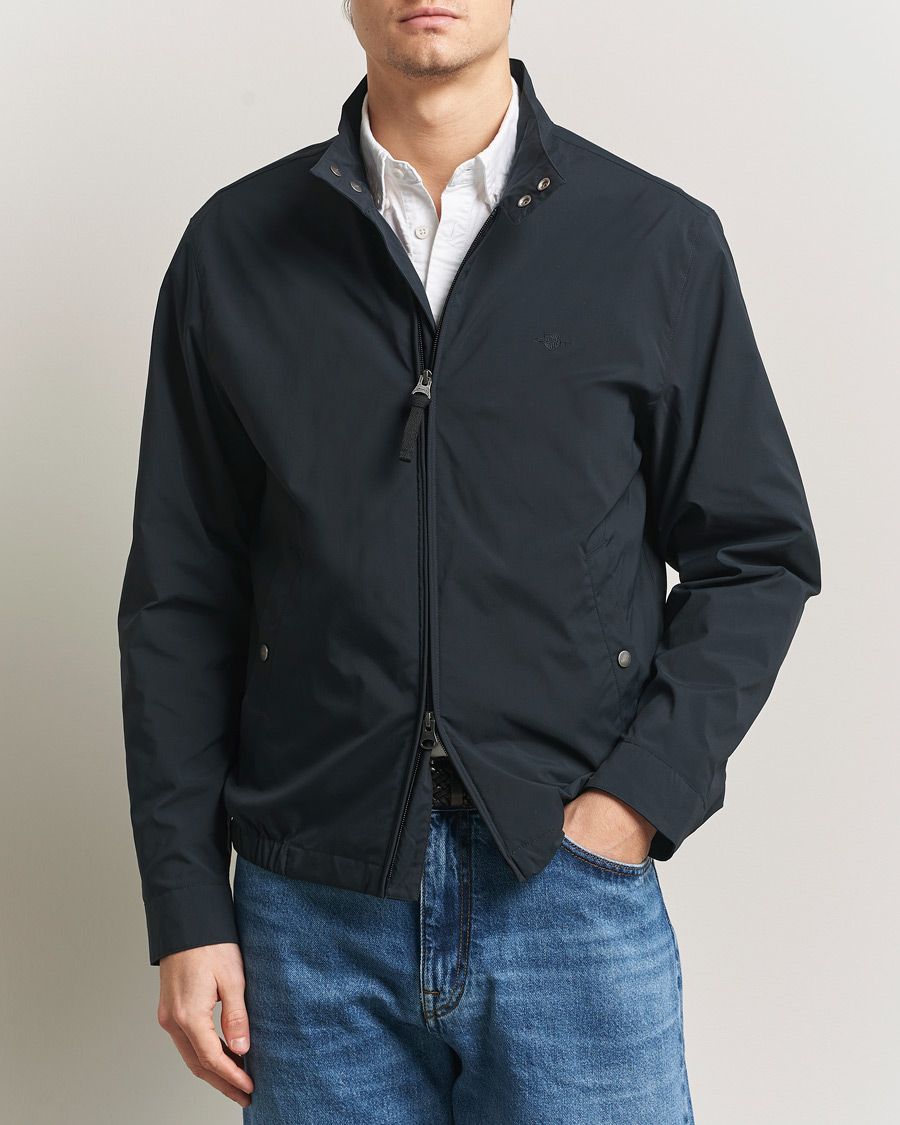Mies | Takit | Gant | Lightweight Harrington Jacket Black