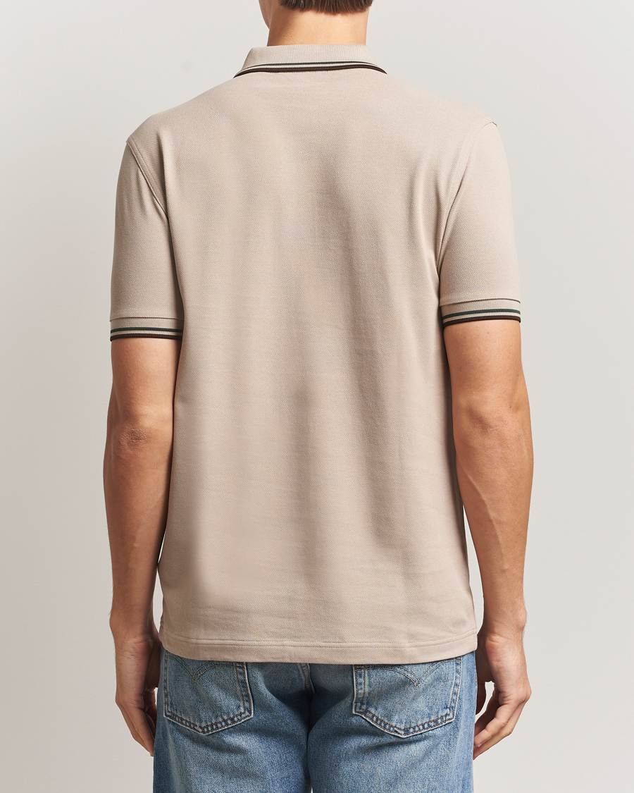 Mies | Pikeet | Fred Perry | Twin Tipped Shirt Warm Oat