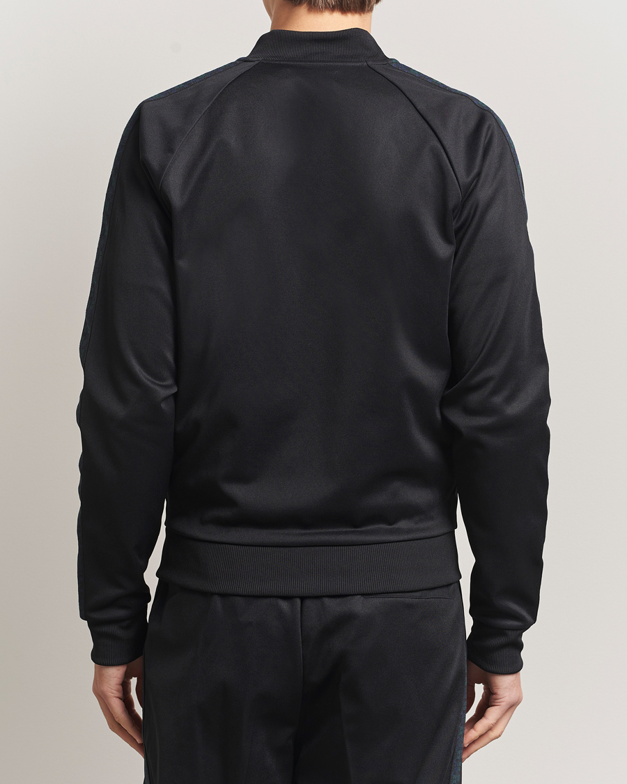 Mies | Puserot | Fred Perry | Blackwatch Tartan Taped Track Jacket Black