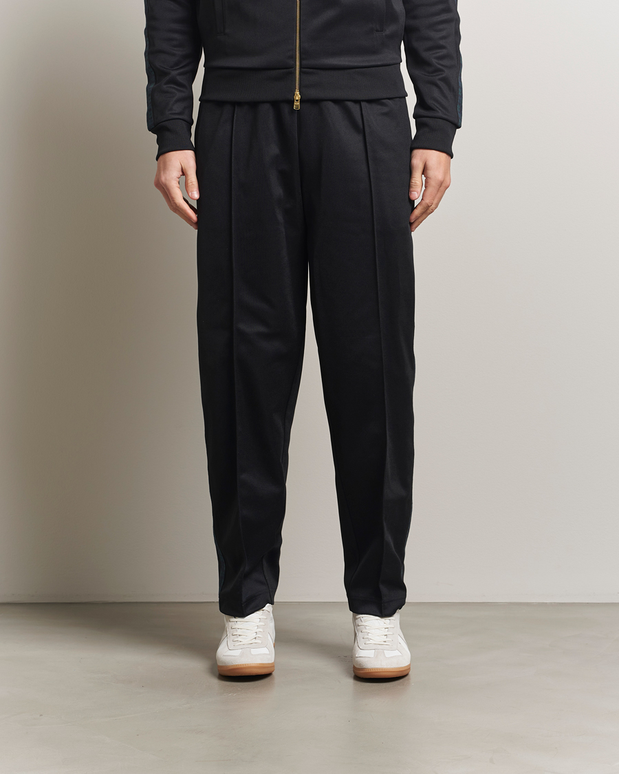 Mies | Housut | Fred Perry | Blackwatch Tartan Taped Track Pants Black