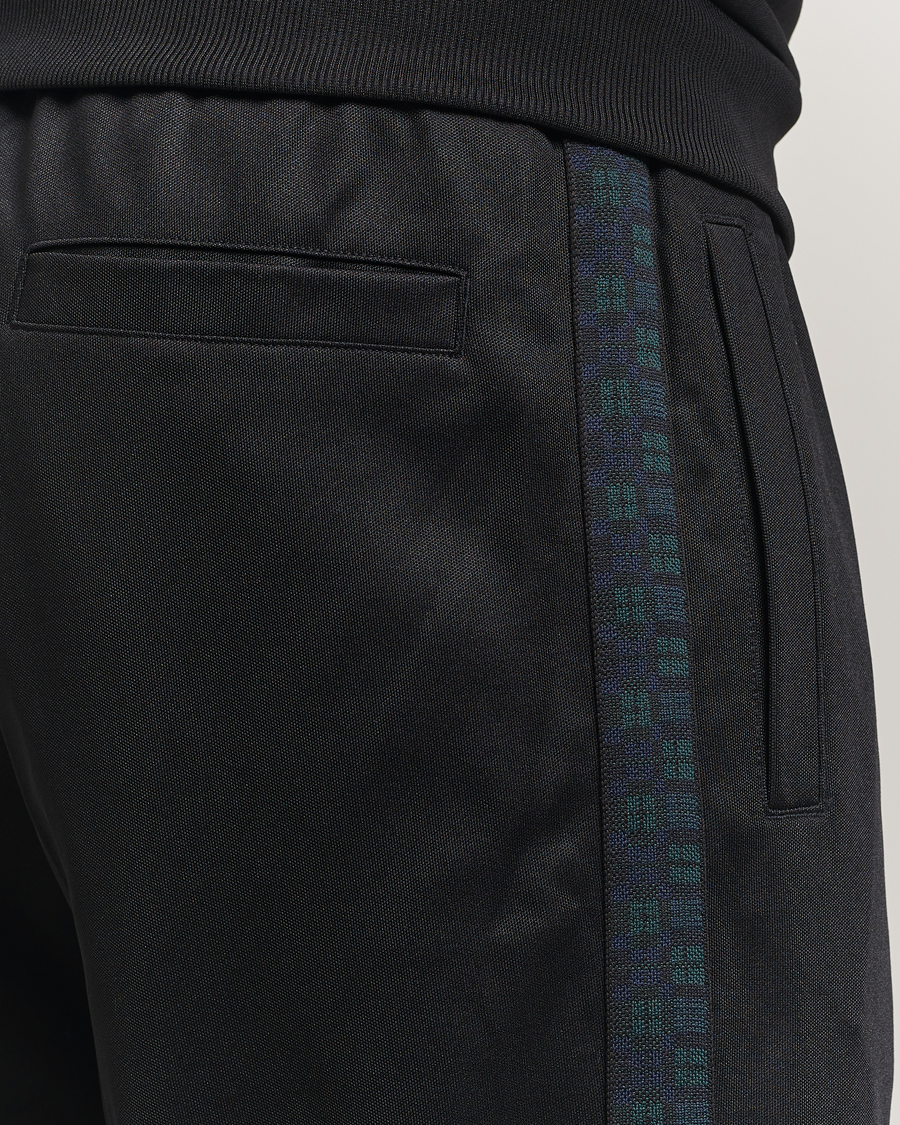 Mies | Housut | Fred Perry | Blackwatch Tartan Taped Track Pants Black