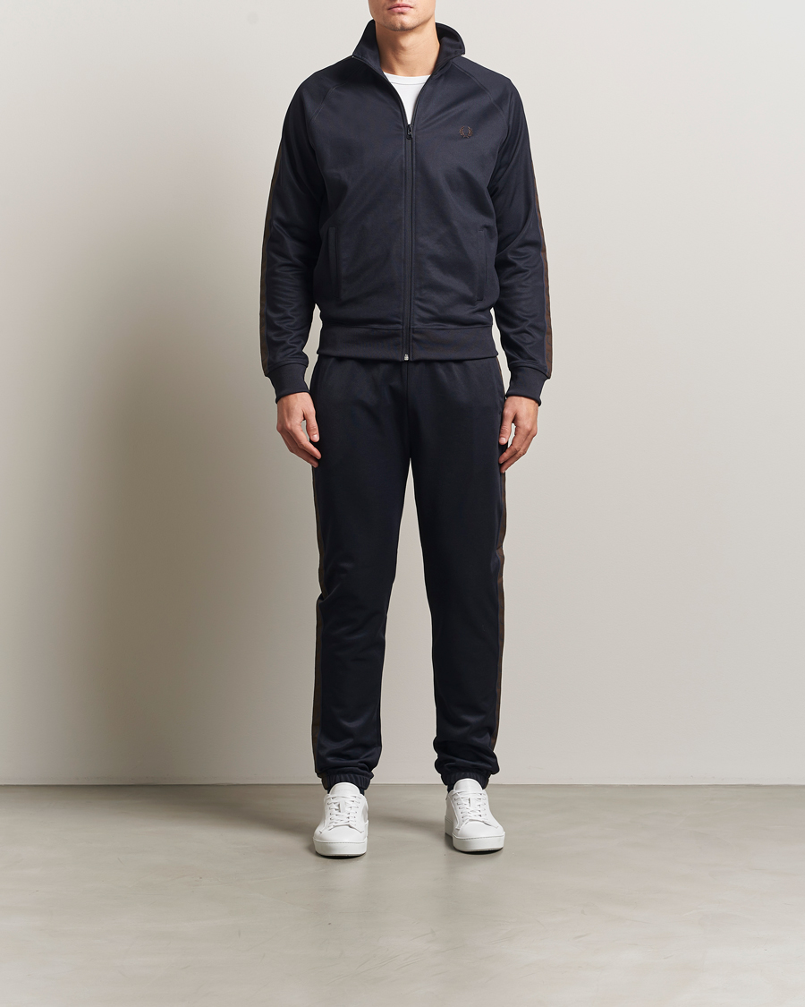 Mies | Housut | Fred Perry | Taped Track Pants Navy