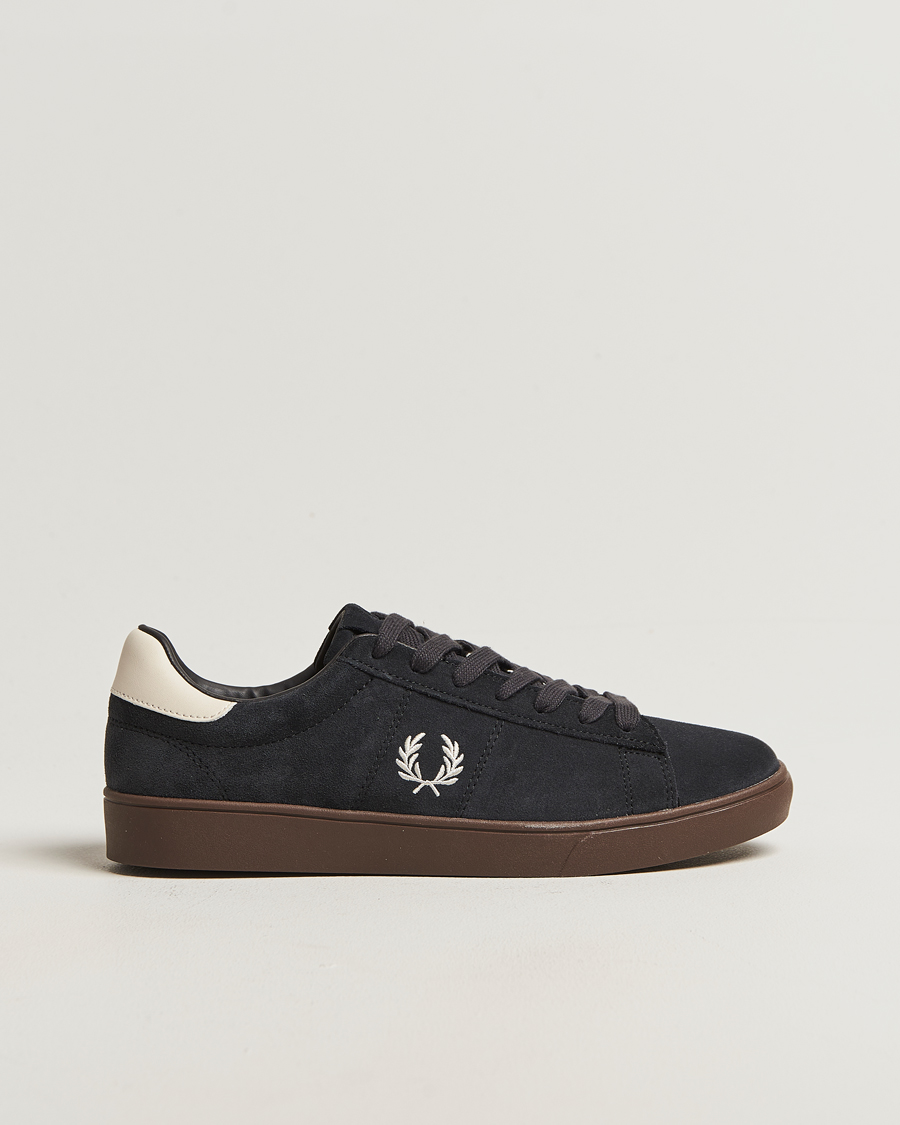 Mies | Tennarit | Fred Perry | Spencer Suede Sneaker Anchor Grey