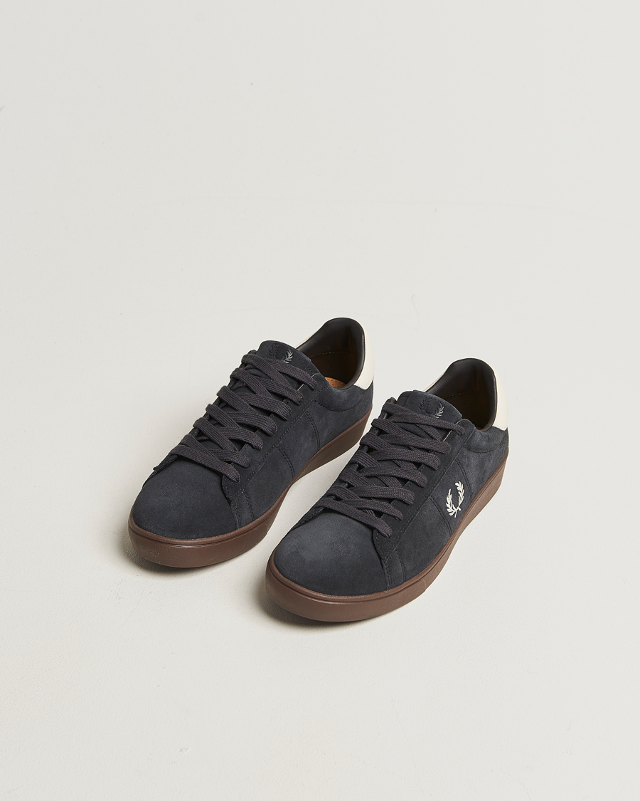 Mies | Tennarit | Fred Perry | Spencer Suede Sneaker Anchor Grey