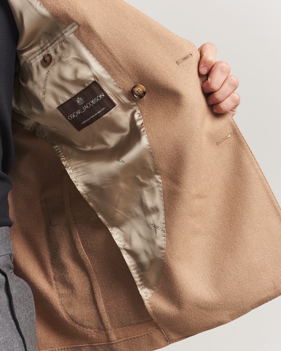 Mies | Pikkutakit | Oscar Jacobson | Farris Baby Camel Loro Piana Blazer Beige