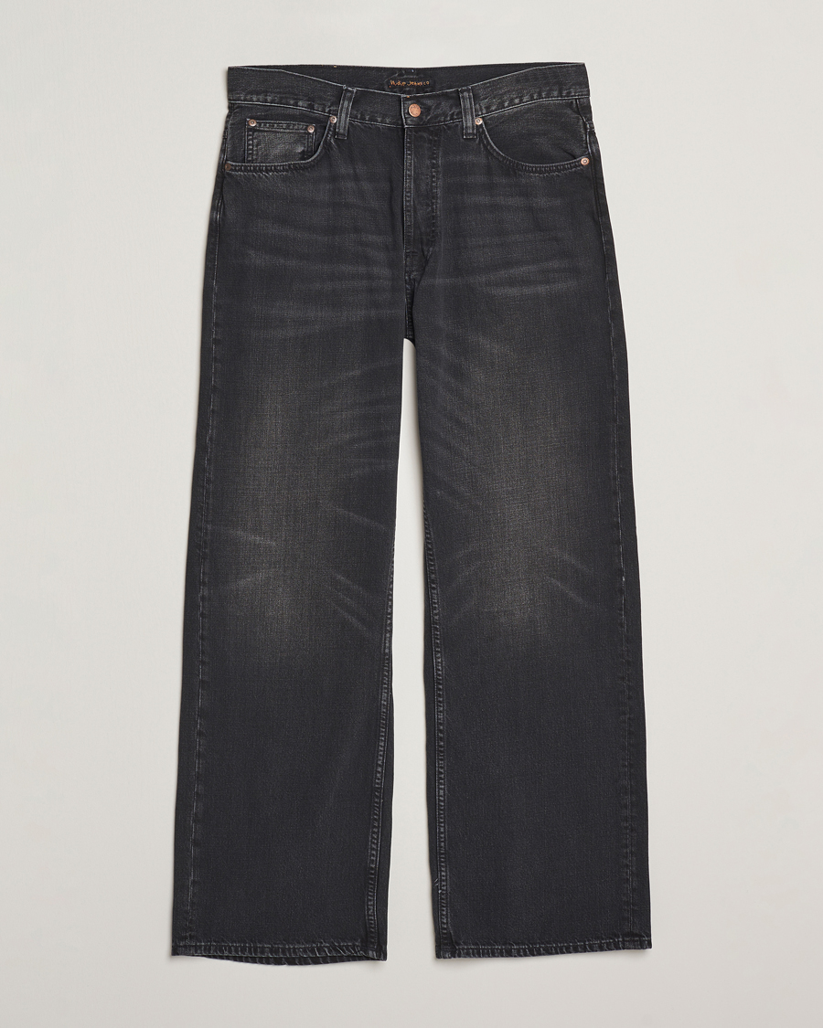 Mies | Kauluspaidat | Nudie Jeans | Loud Larry Jeans Black Storm