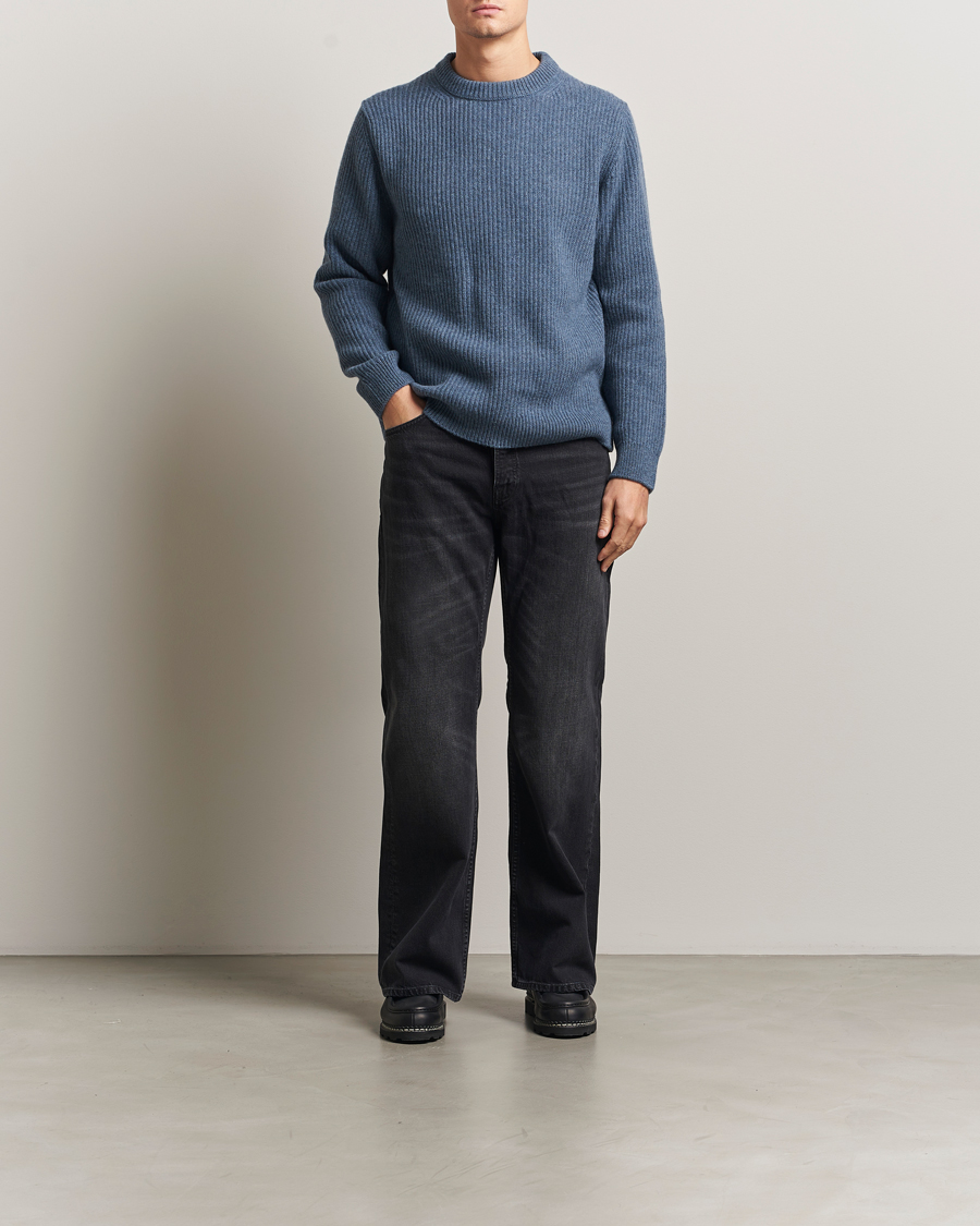 Mies | Farkut | Nudie Jeans | Flare Glenn Jeans Black Storm