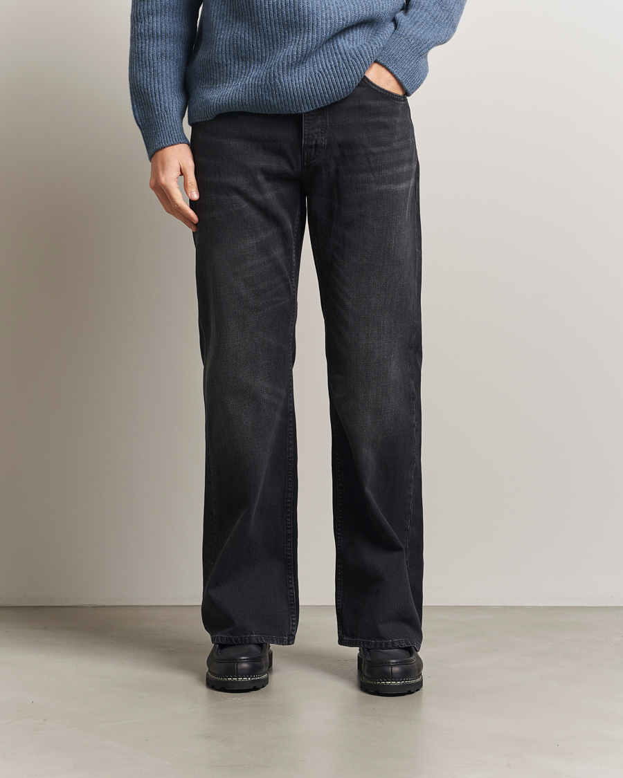 Mies | Farkut | Nudie Jeans | Flare Glenn Jeans Black Storm
