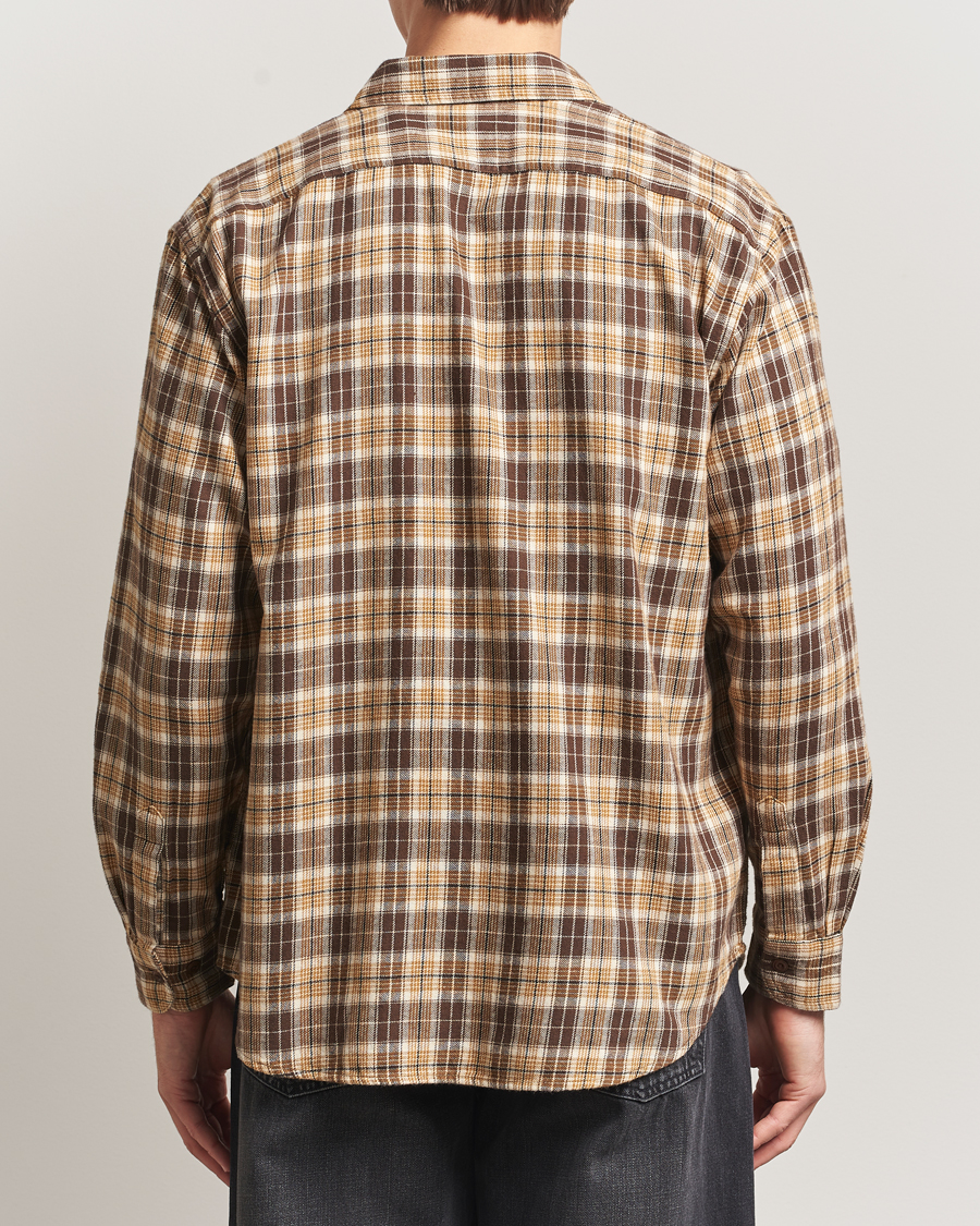 Mies | Kauluspaidat | Nudie Jeans | Julian Checked Worker Shirt Brown