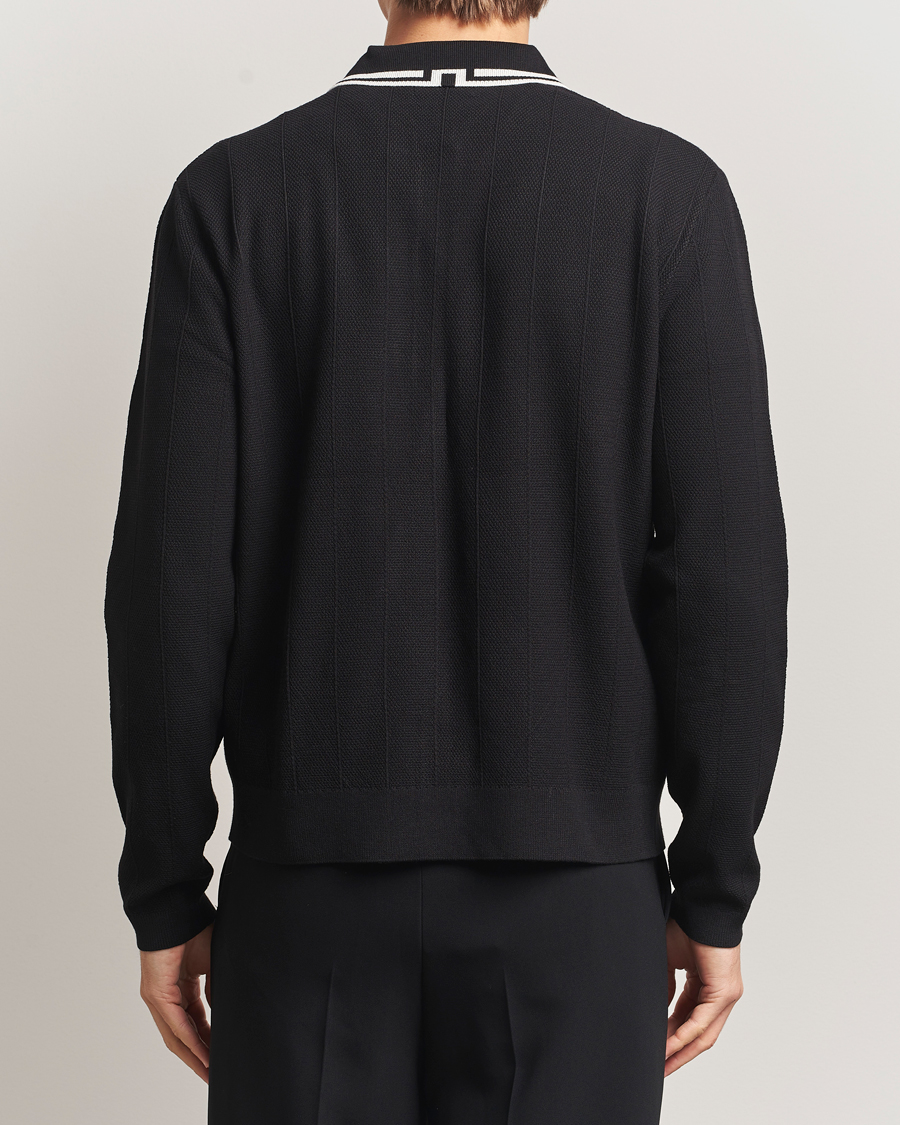 Mies | Puserot | J.Lindeberg | Willem Structured Cardigan Black