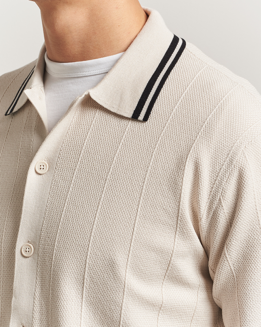 Mies | Puserot | J.Lindeberg | Willem Structured Cardigan Moonbeam