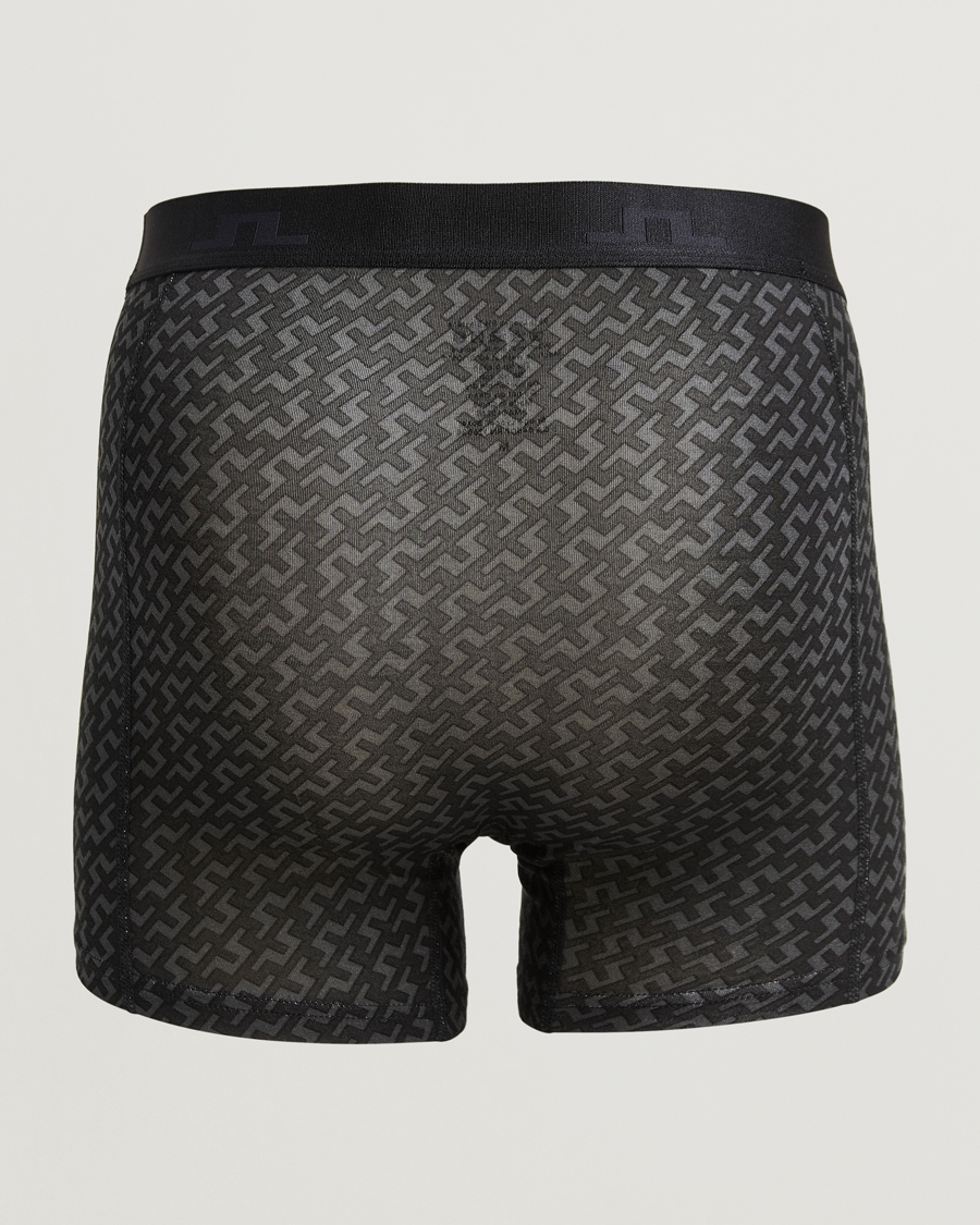 Mies | Alusvaatteet | J.Lindeberg | Bridge Lyocell Boxer Black Multi