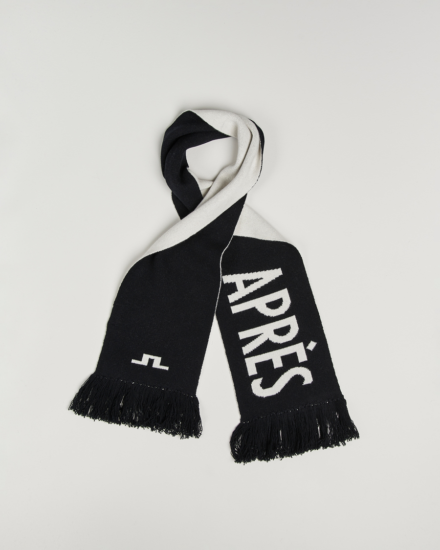 Mies | Kaulaliinat | J.Lindeberg | Jasper Graphic Scarf Black