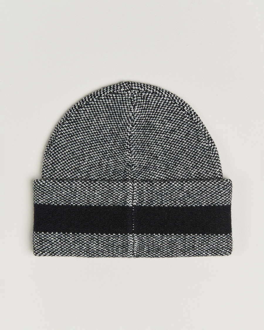 Mies | Pipot | J.Lindeberg | Ernie Beanie Black Melange