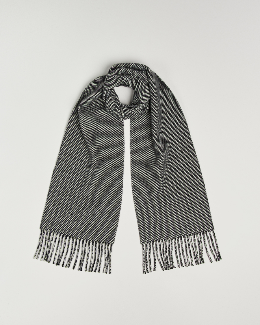 Mies | Kaulaliinat | J.Lindeberg | Jared Scarf Black Melange