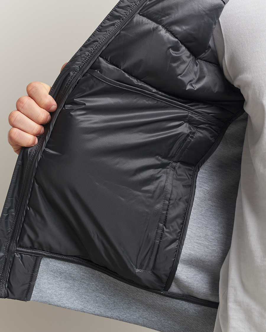 Mies | Puserot | J.Lindeberg | Seth Hybrid Hooded Full Zip Medium Grey Melange