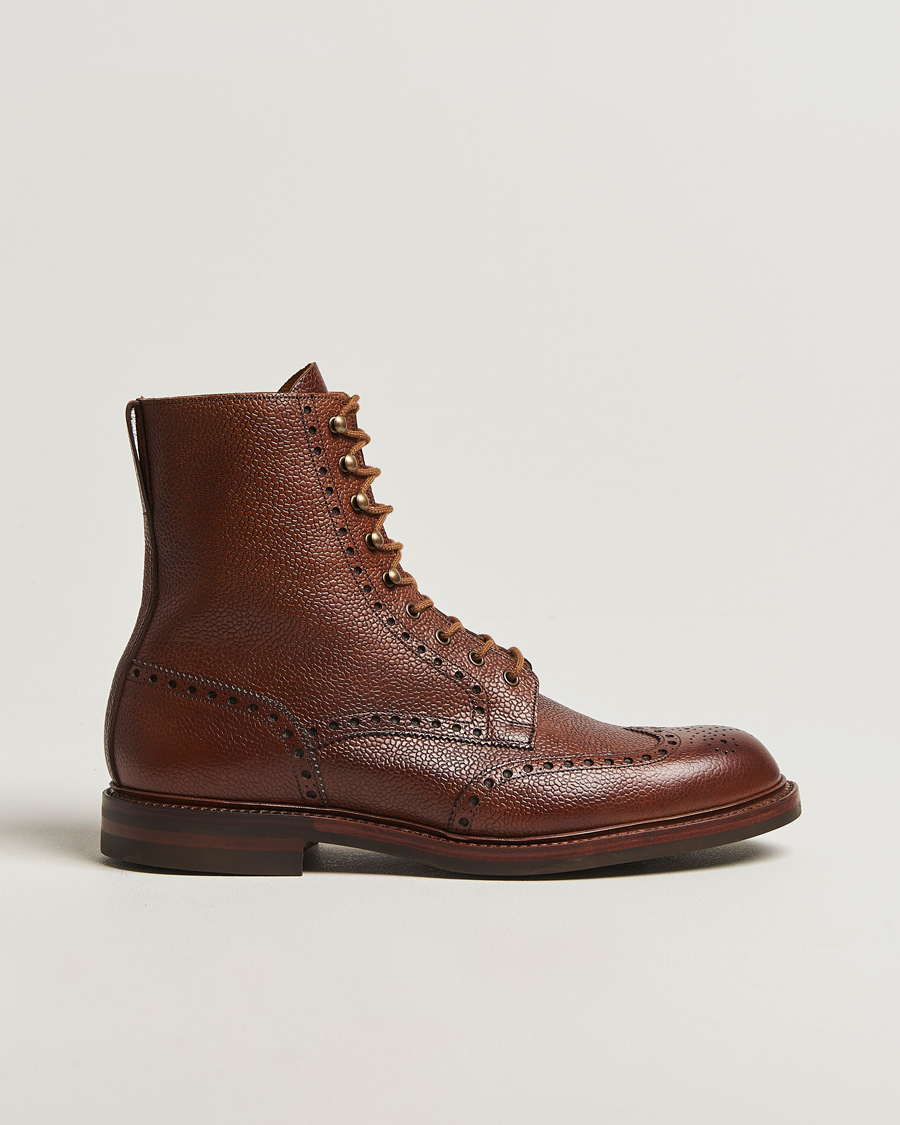 Mies | Nilkkurit | Crockett & Jones | Islay Boot Tan Scotch Grain Calf