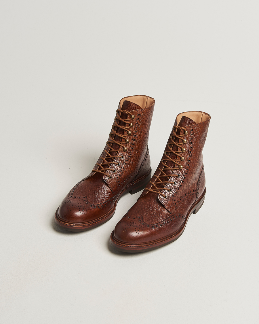 Mies | Nilkkurit | Crockett & Jones | Islay Boot Tan Scotch Grain Calf