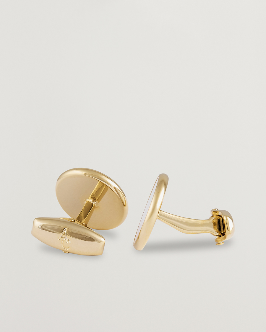 Mies | Kalvosinnapit | Amanda Christensen | Cufflink & Shirt Studs Set Gold