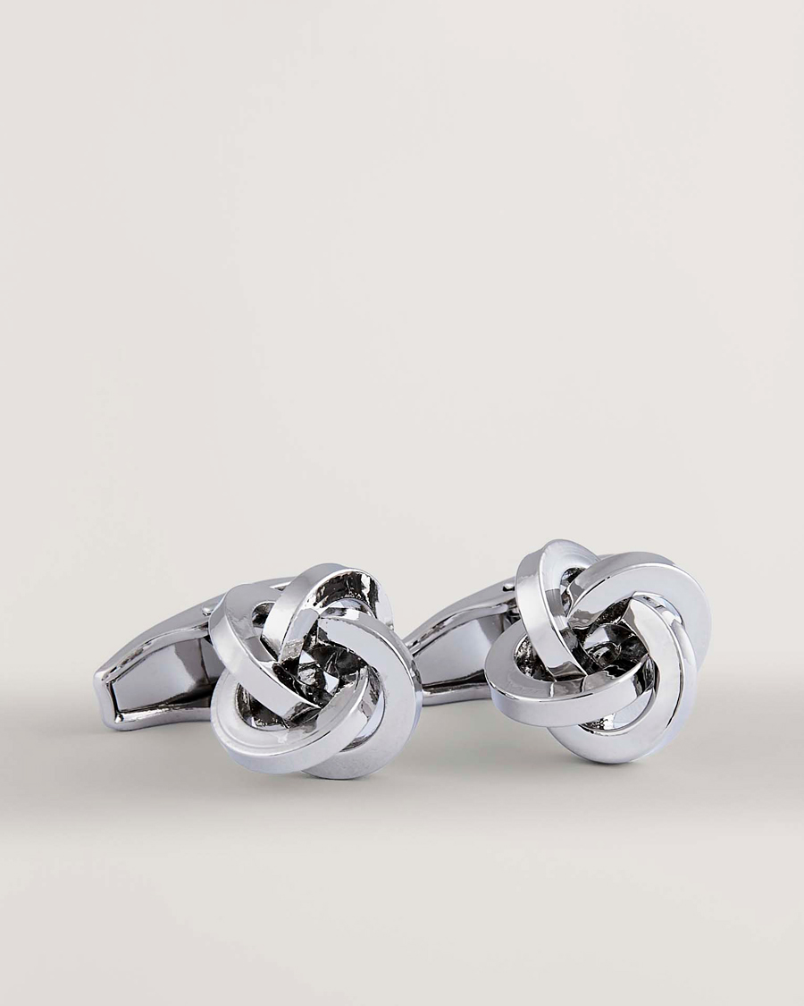 Mies | Kalvosinnapit | Amanda Christensen | Knot Cufflink Silver