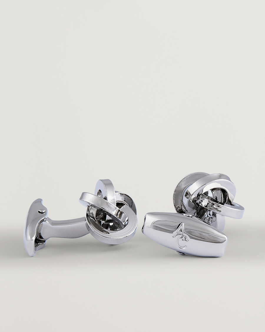 Mies | Kalvosinnapit | Amanda Christensen | Knot Cufflink Silver