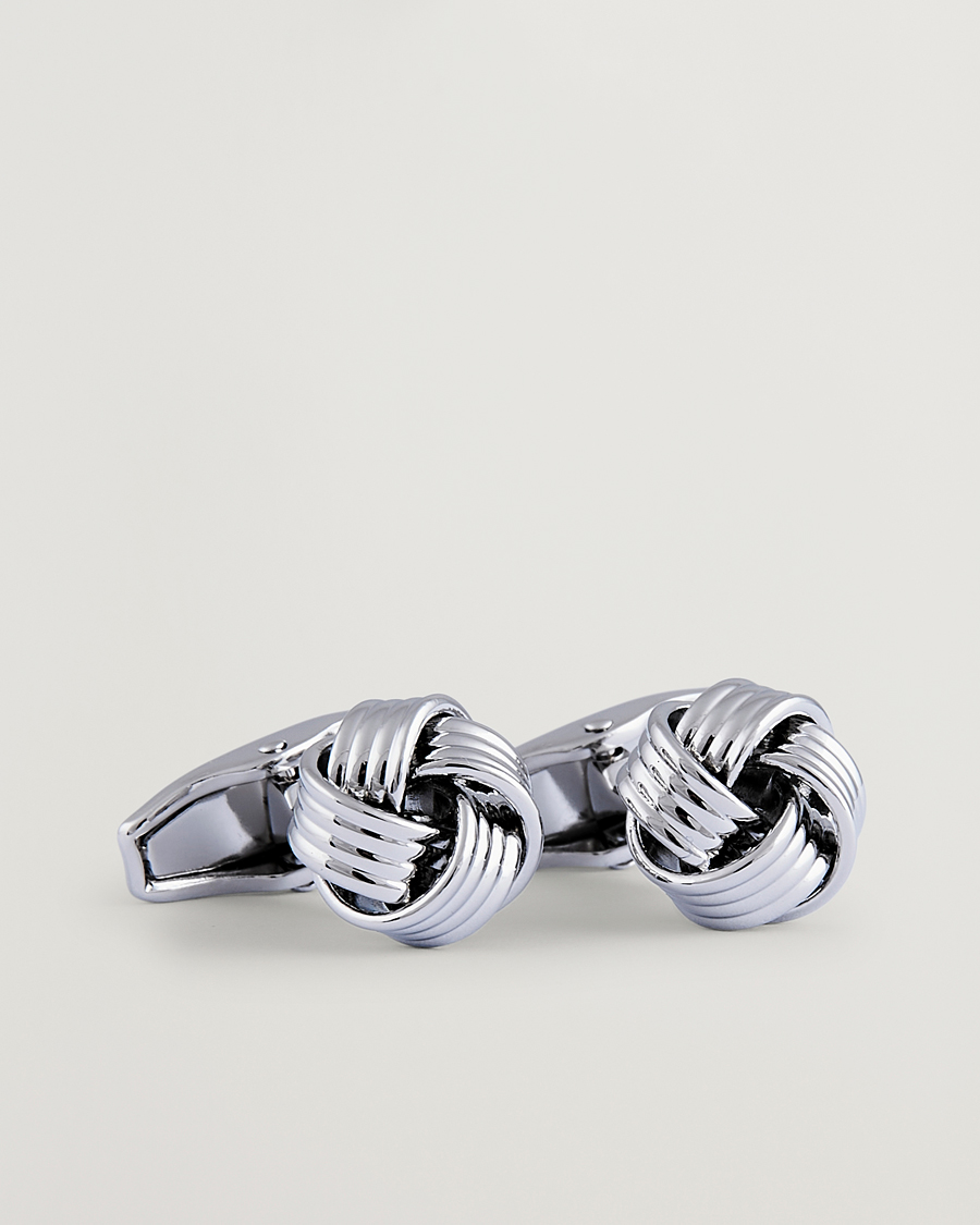 Mies | Kalvosinnapit | Amanda Christensen | Knot Cufflink Silver