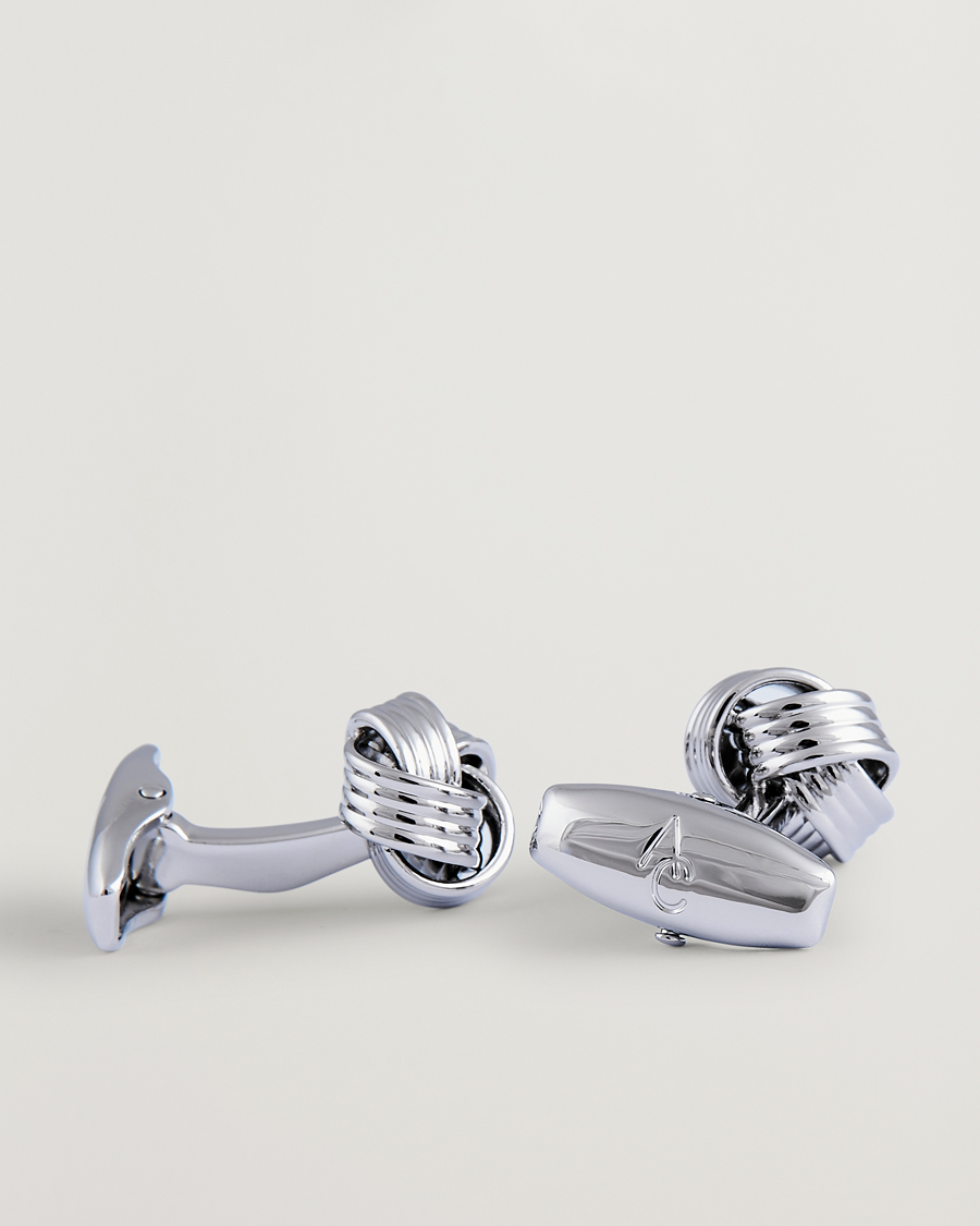 Mies | Kalvosinnapit | Amanda Christensen | Knot Cufflink Silver