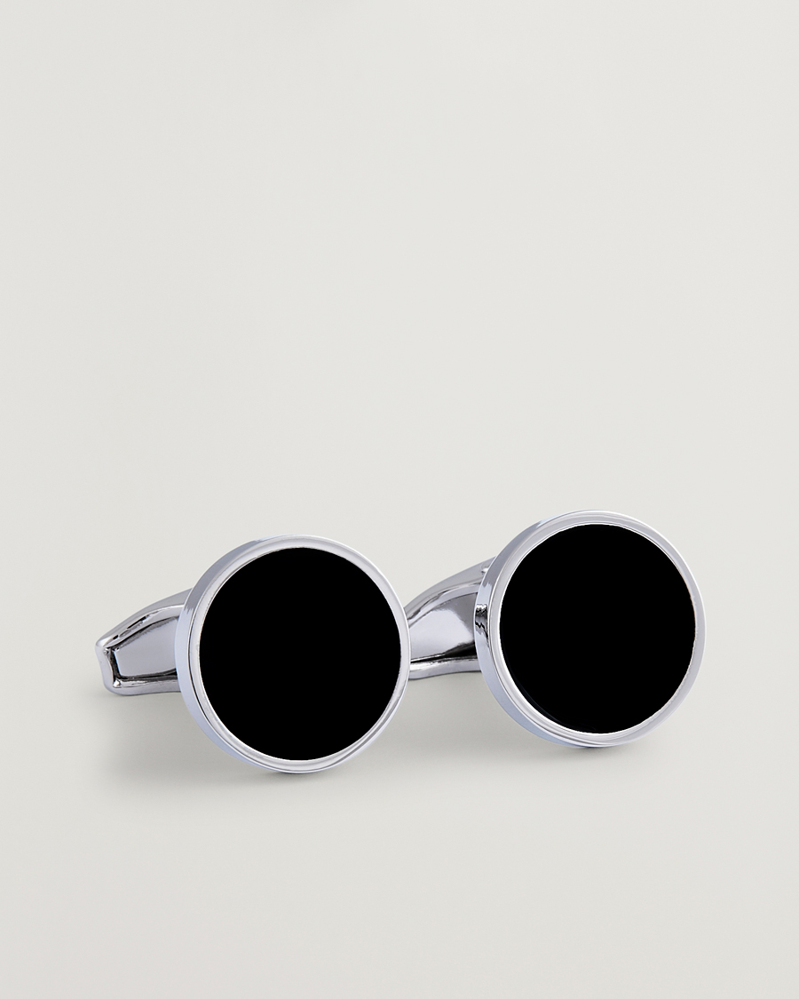 Mies | Kalvosinnapit | Amanda Christensen | Classic Cufflink Silver/Black